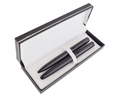 Charcoal Swirl Roller & Ball Set