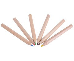 Mini Colour Pencils (6-Piece)