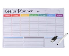 Magnetic Weekly Planner & Dry Erase Marker