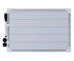 Lined Portable White Board