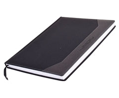 Graphite Diary A4 - Black-Grey / 21 (w) x 29 (l) - closed