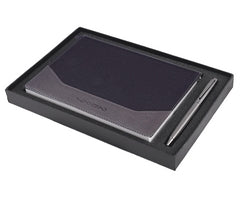 Graphite Diary Set - Black-Grey / 27.5 (l) x 18.3 (w) x 2.8 (d)