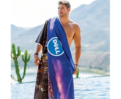 Custom Single-Sided Sub Beach Towel - arge