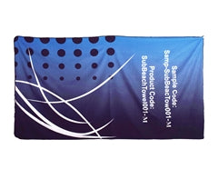 Custom Single-Sided Sub Beach Towel - edium