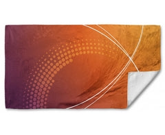 Fluffy Custom Single-Sided Sub Beach Towel - Large - Full Colour / 190 (l) x 110 (w)