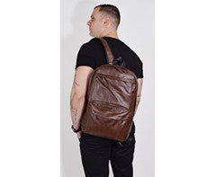 Urban Man Navigator PU Backpack