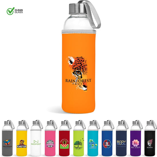 Kooshty Neo Glass Water Bottle - 500ml