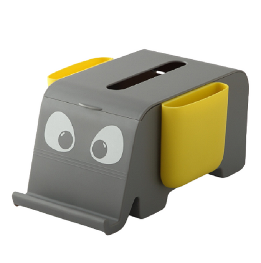 Ellie Tissue box and storage - grey