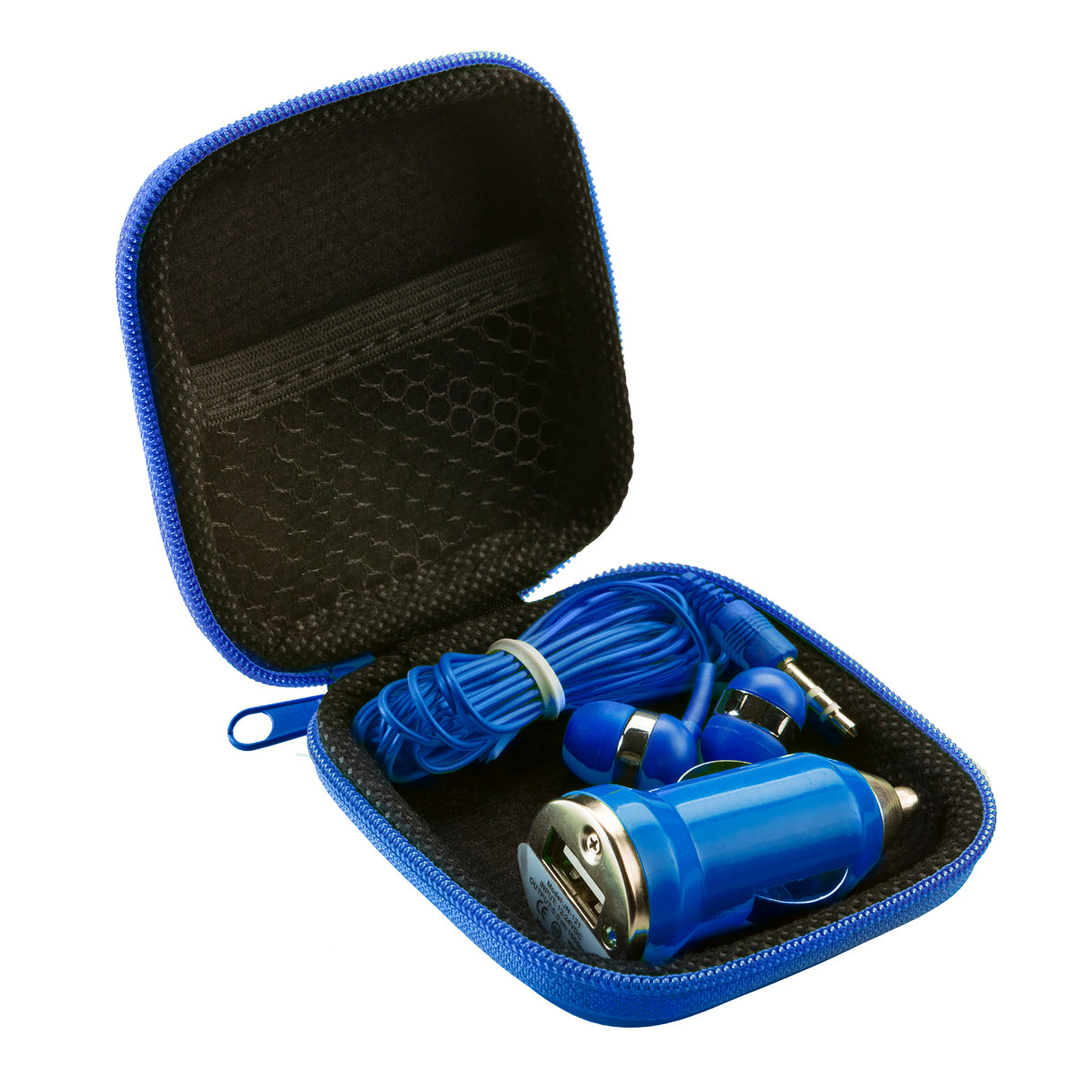 Earbud & Car Charger Set