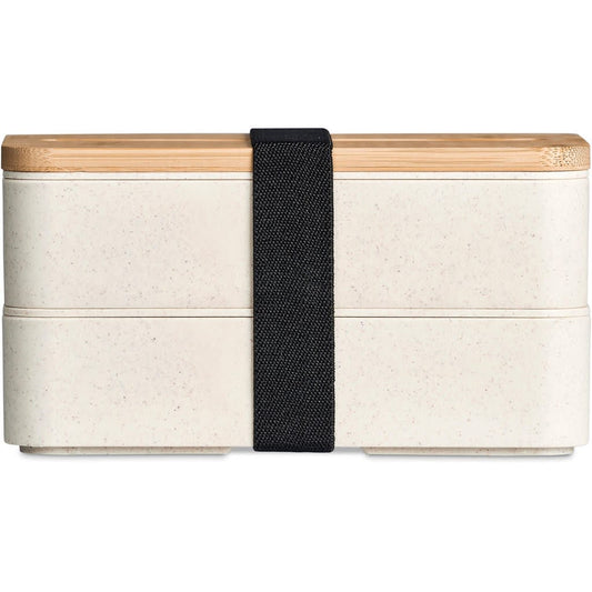 Okiyo Dura Wheat Straw Lunch Box & Phone Stand