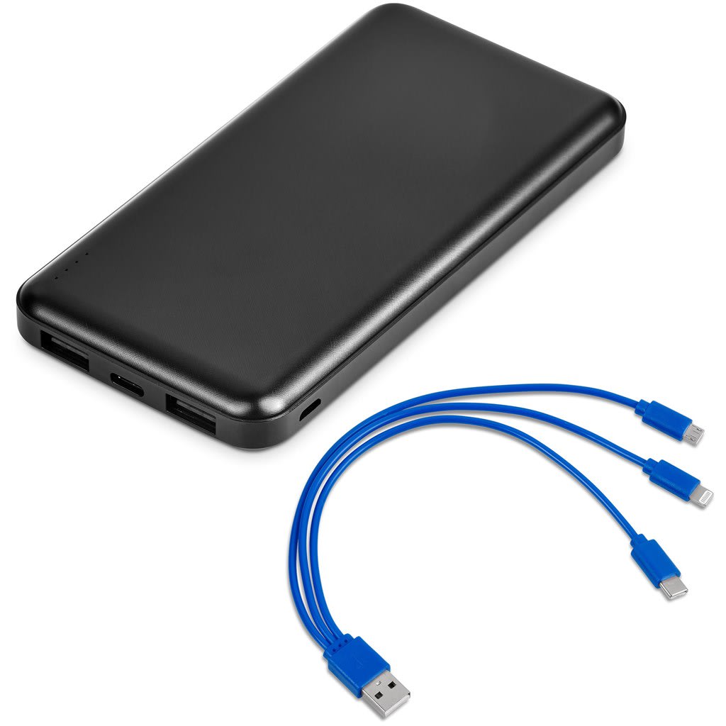 Kingpin Black 5 Compact Power Bank - 5,000mAh - Blue