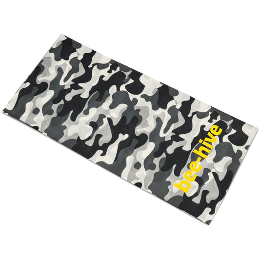 Kids Camo Flexi Tubular Bandana - Grey