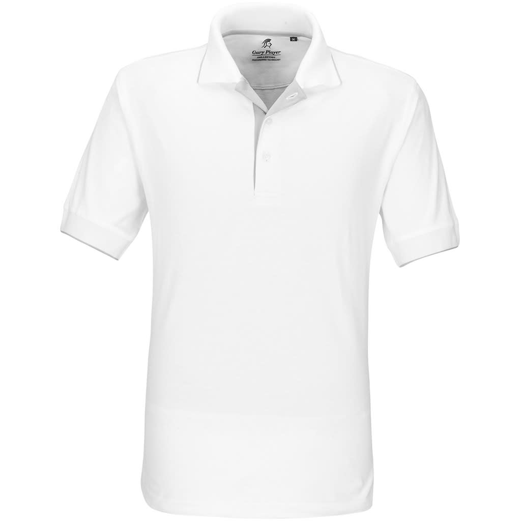 Mens Wentworth Golf Shirt - White