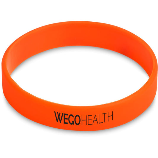 Altitude Fitwise Silicone Kids Wristband - Orange