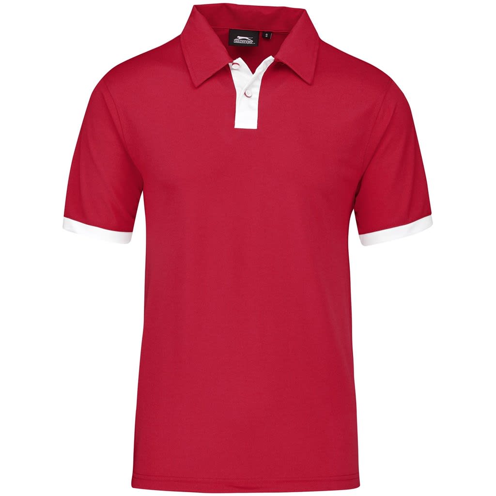 Mens Contest Golf Shirt - Red