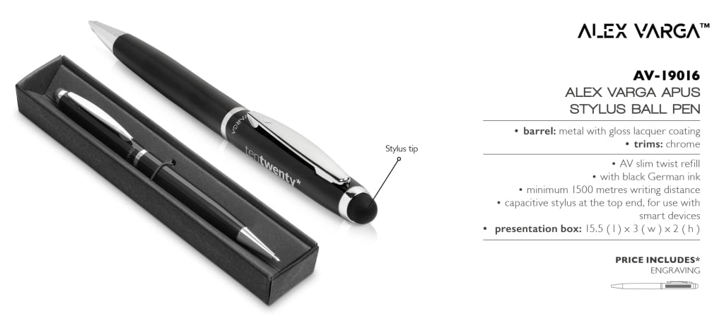 Alex Varga Apus Stylus Ball Pen