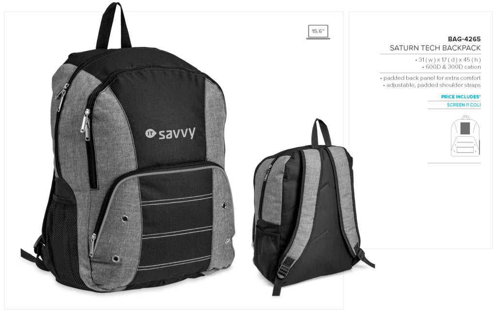 Saturn Laptop Backpack