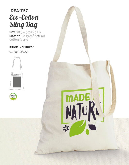 Okiyo Furendori Cotton Sling Shopper