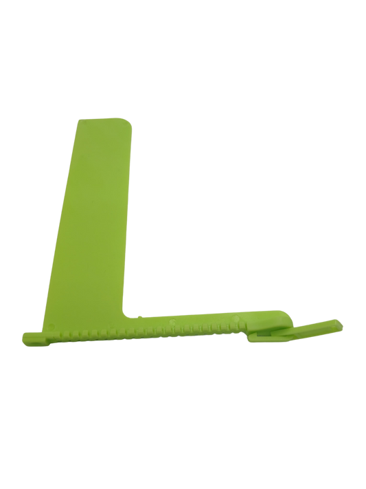 Zipper Design Bookmark - Green