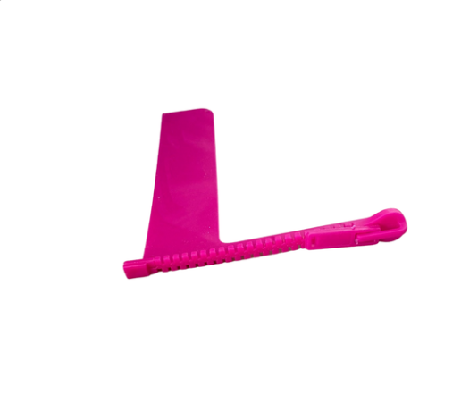 Zipper Design Bookmark - pink