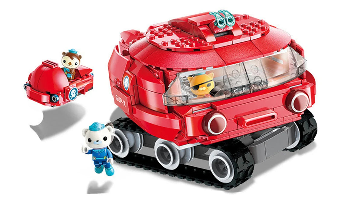 Minifigs-395 pieces Octonauts Building Blocks Toy Set