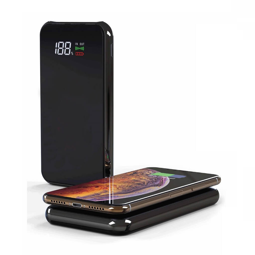 JINOTEGA - @memorii 8000mAh Glass Screen Wireless Powerbank