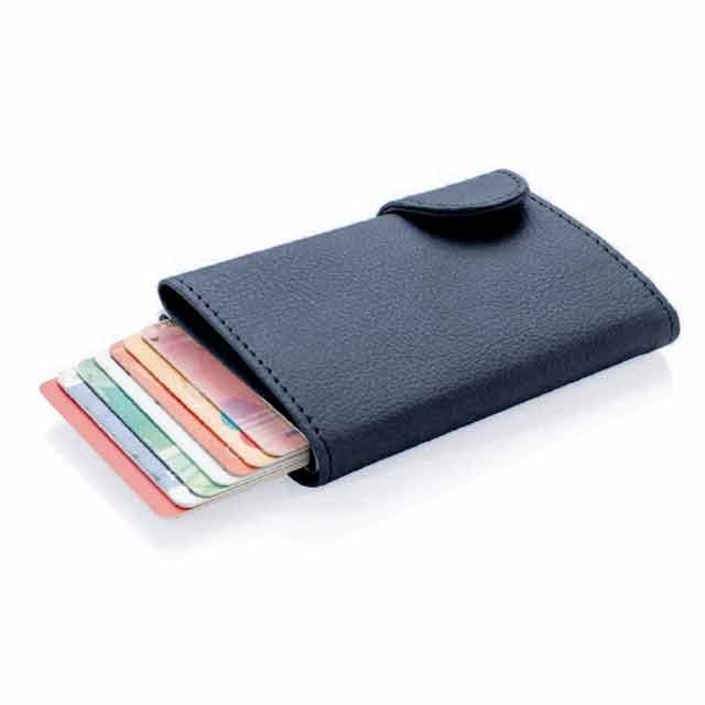 VITL - SANTHOME PU Cardholder Wallet Navy Blue