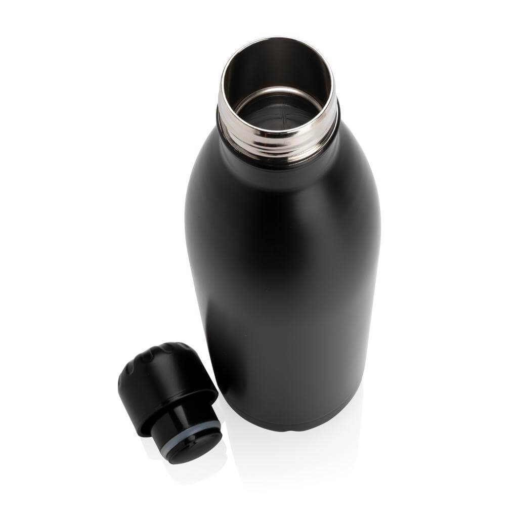 GRODNO - Soft Touch Insulated Water Bottle - Black