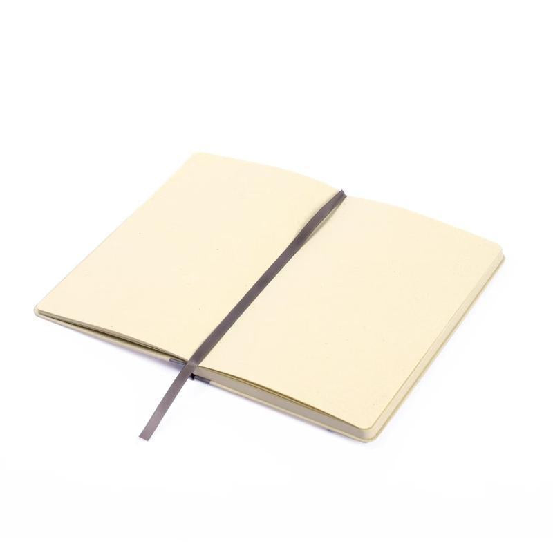 BUREN - eco-neutral Sugarcane Paper A5 Notebook - Grey