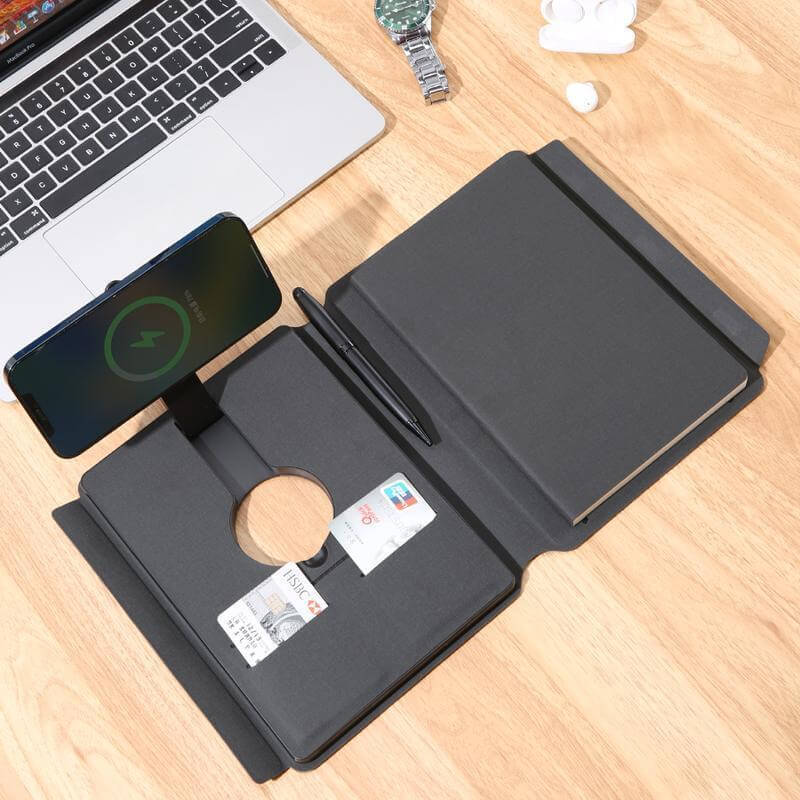 ONEX - CHANGE ZERO Recycled 10000mAh 15W MagSafe Wireless A5 Organizer 32GB - Black