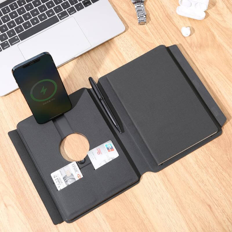 ONEX - CHANGE ZERO Recycled 10000mAh 15W MagSafe Wireless A5 Organizer 32GB - Black