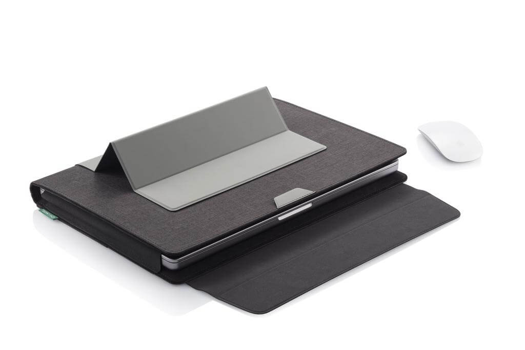 FULDA - CHANGE Collection RPET Laptop Case & Workstation - Grey