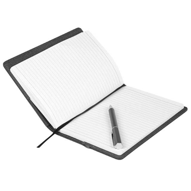 PESSAC - SANTHOME A5 Refillable Notebook With Wireless Charger