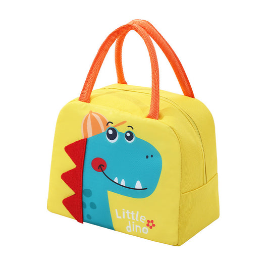 Yellow Dinosaur Lunch bags